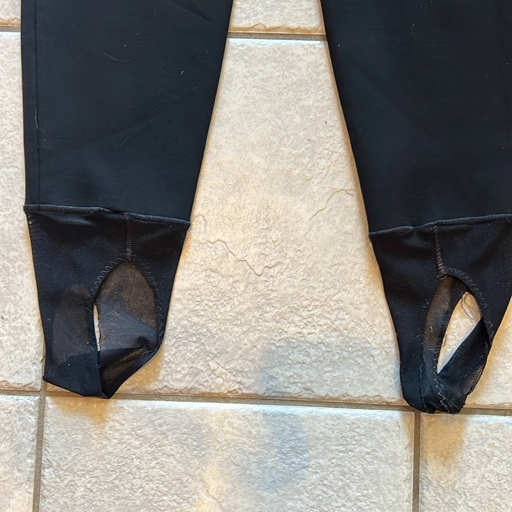 Roffe retro fleece lined stirrup zip ski pants sz12 long - Picture 6 of 6